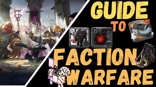 GETTING STARTED w Faction Warfare  Rewards Tokens amp Activities  Albion Online [upl. by Enimzaj]