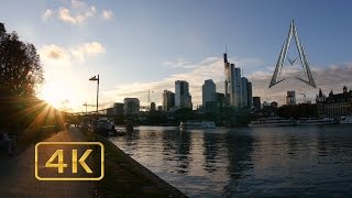 FRANKFURT AM MAIN in 4K  GERMANY [upl. by Algar723]