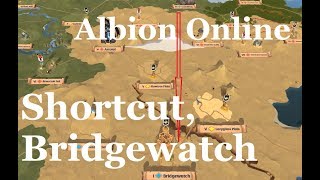 Albion Online  Caerleon to Bridgewatch fast almost safely [upl. by Winny436]