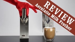 Aerolatte Milk Frother  Exclusive Review [upl. by Terle640]