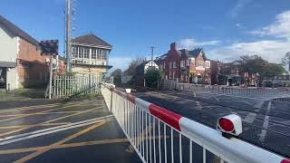 Birkdale Level Crossing Merseyside [upl. by Nylaj351]