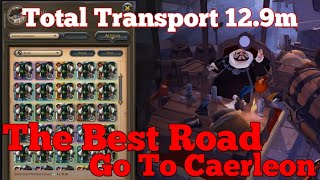 The best road go to caerleon bring 129m total loot • Albion online albiononline [upl. by Vivie206]